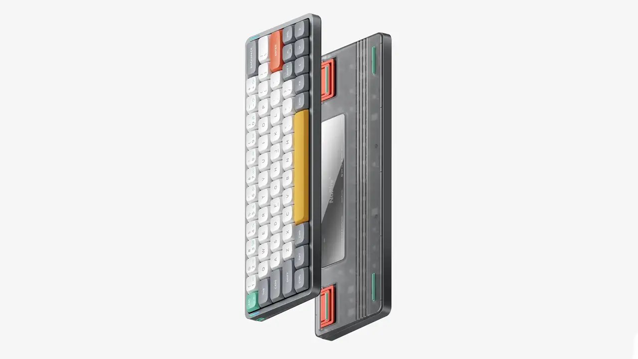 NuPhy Air60 V2 Lunar Grey ANSI