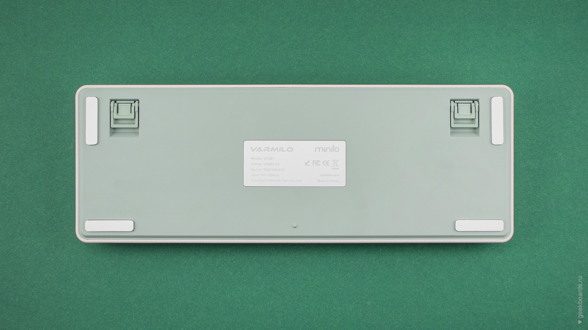 Varmilo Minilo Eucalyptus VXT67 ANSI