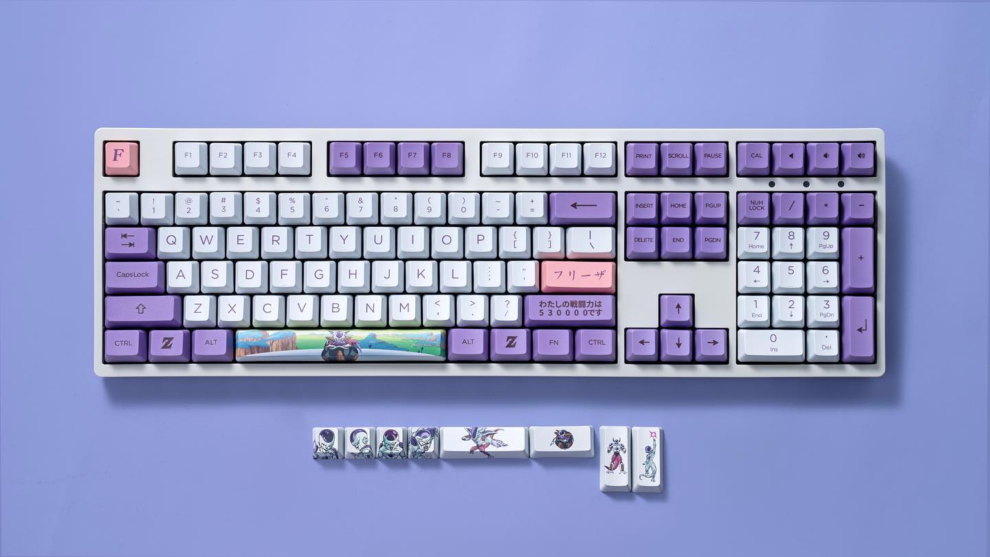 Akko 3108 V2 Dragon Ball Z-Frieza ANSI | Geekboards