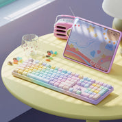 Akko MonsGeek MG108B Colorful Cats