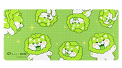 Mousepad Cabbage Dog 900 x 400 x 3 mm