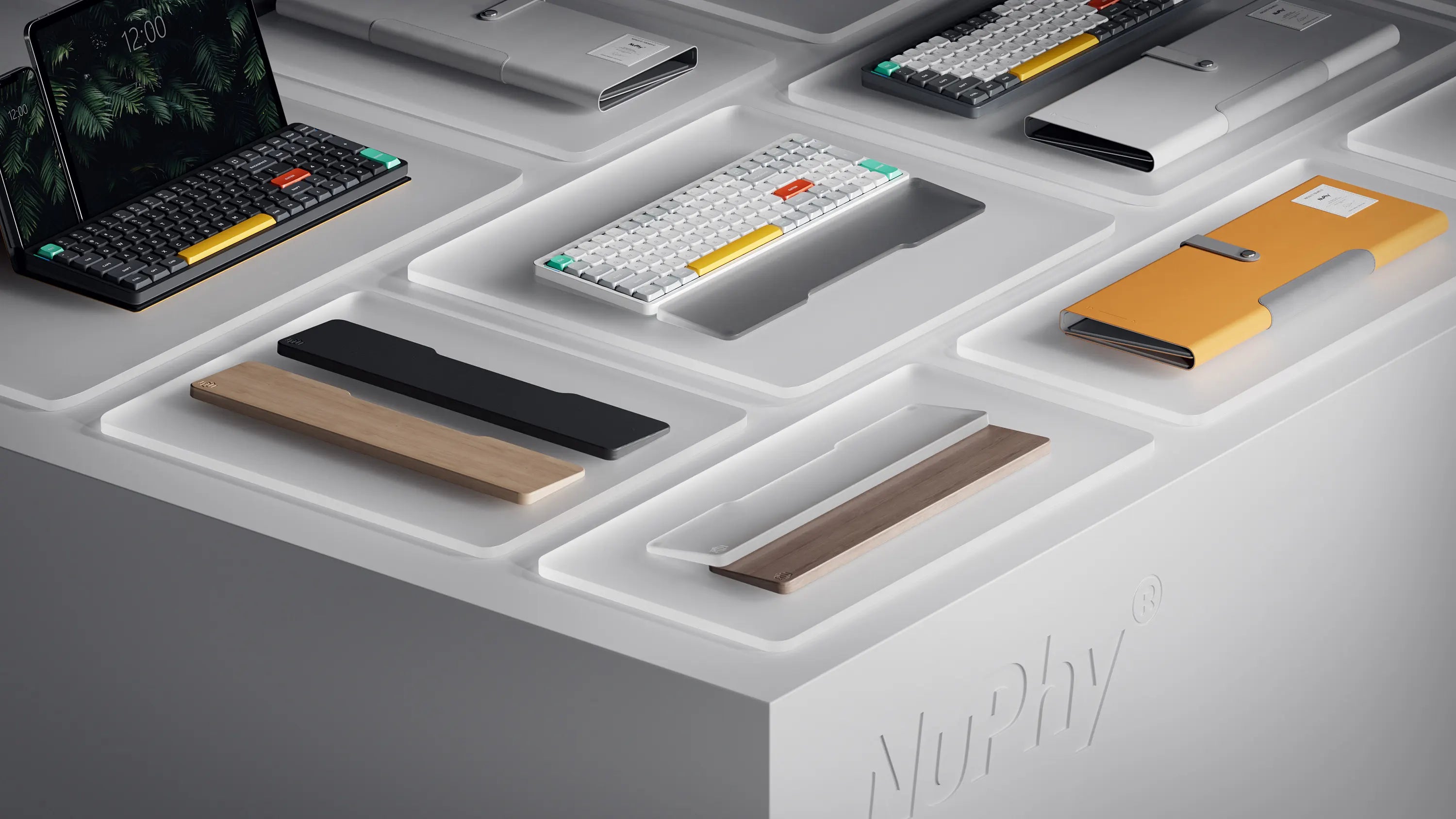 NuPhy Air96 V2 Lunar Gray ANSI