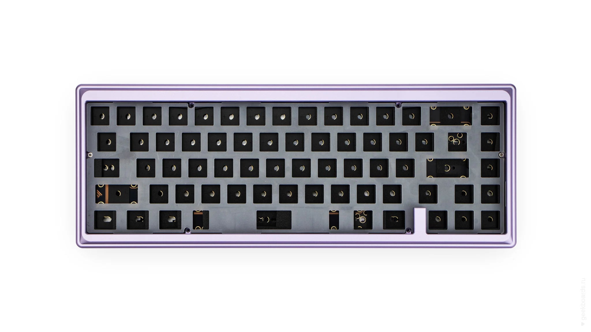 Ginkgo65 Pro Kit Purple x Silver ANSI