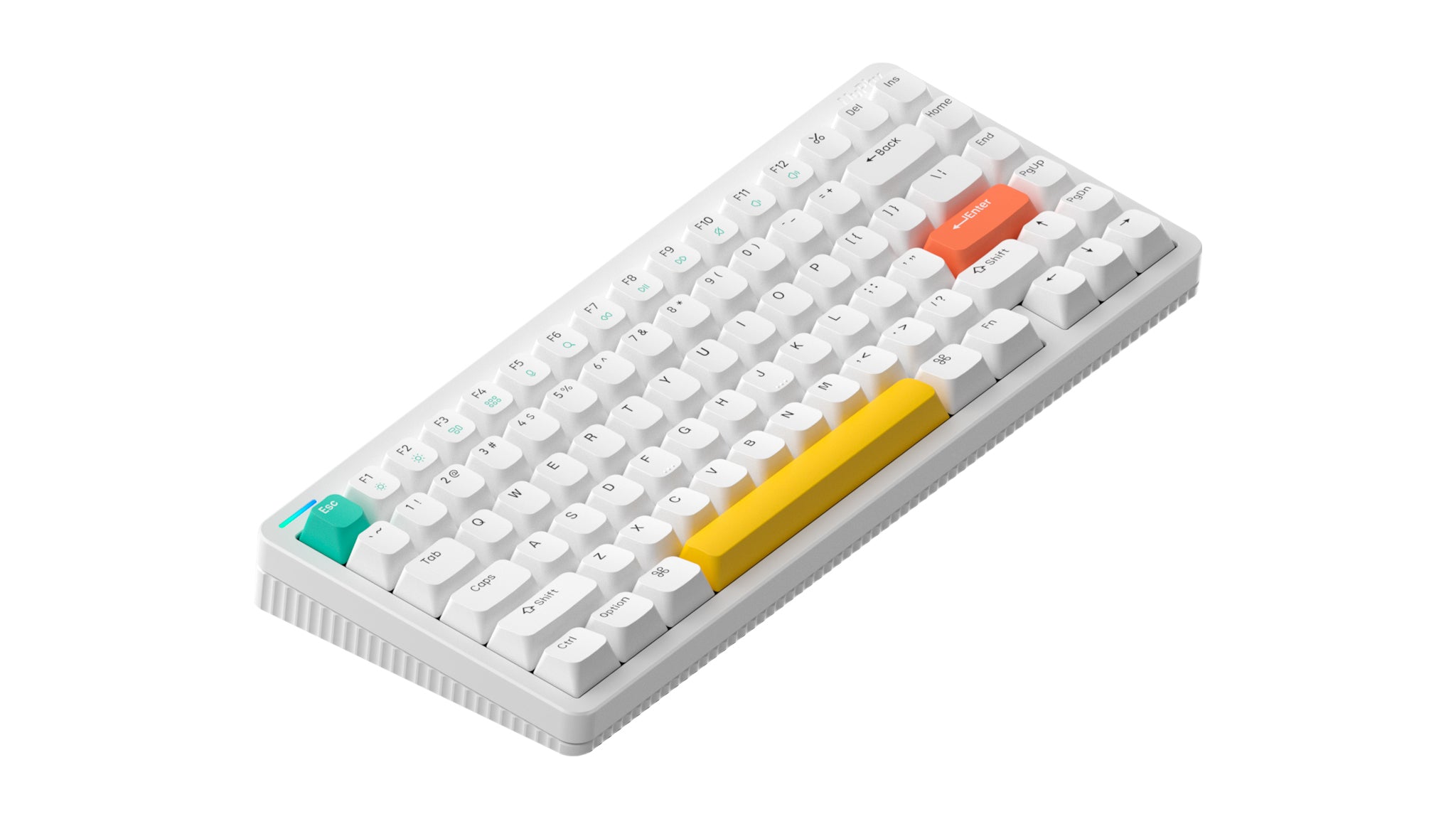 NuPhy Halo75 V2 Ionic White ANSI – Geekboards