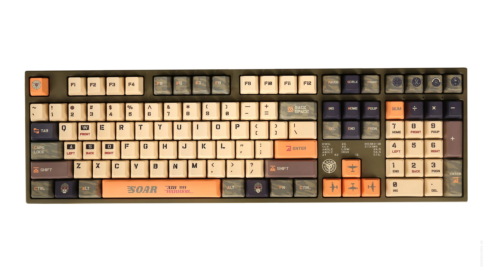Varmilo Warrior-Soar 108 ANSI
