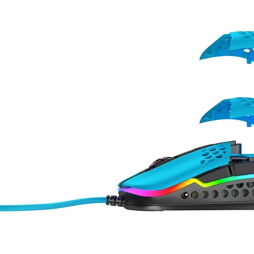 Xtrfy Gaming Maus M42 RGB Miami Blue