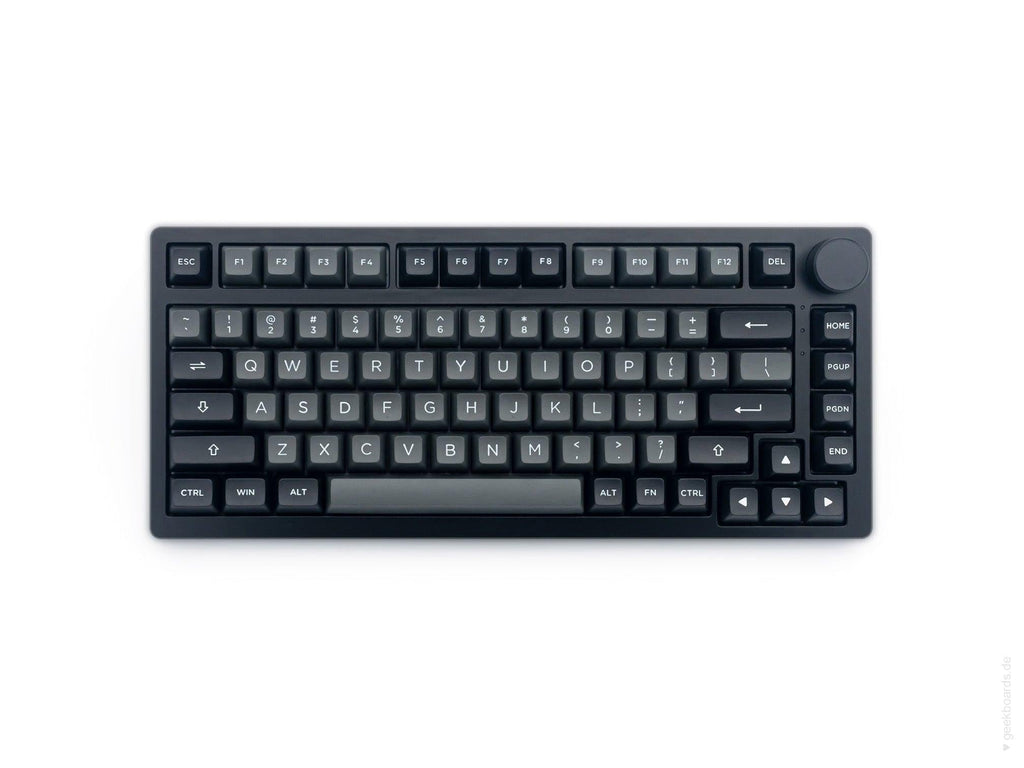 Akko PC75B Plus Black & Silver ANSI - Geekboards
