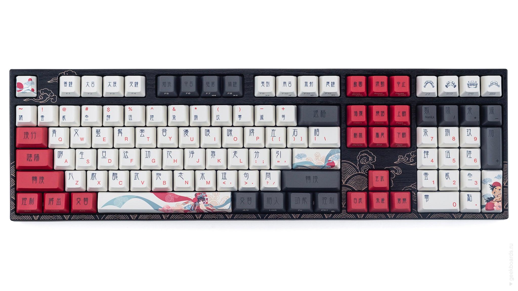 Varmilo Beijing Opera 108 ANSI - Geekboards