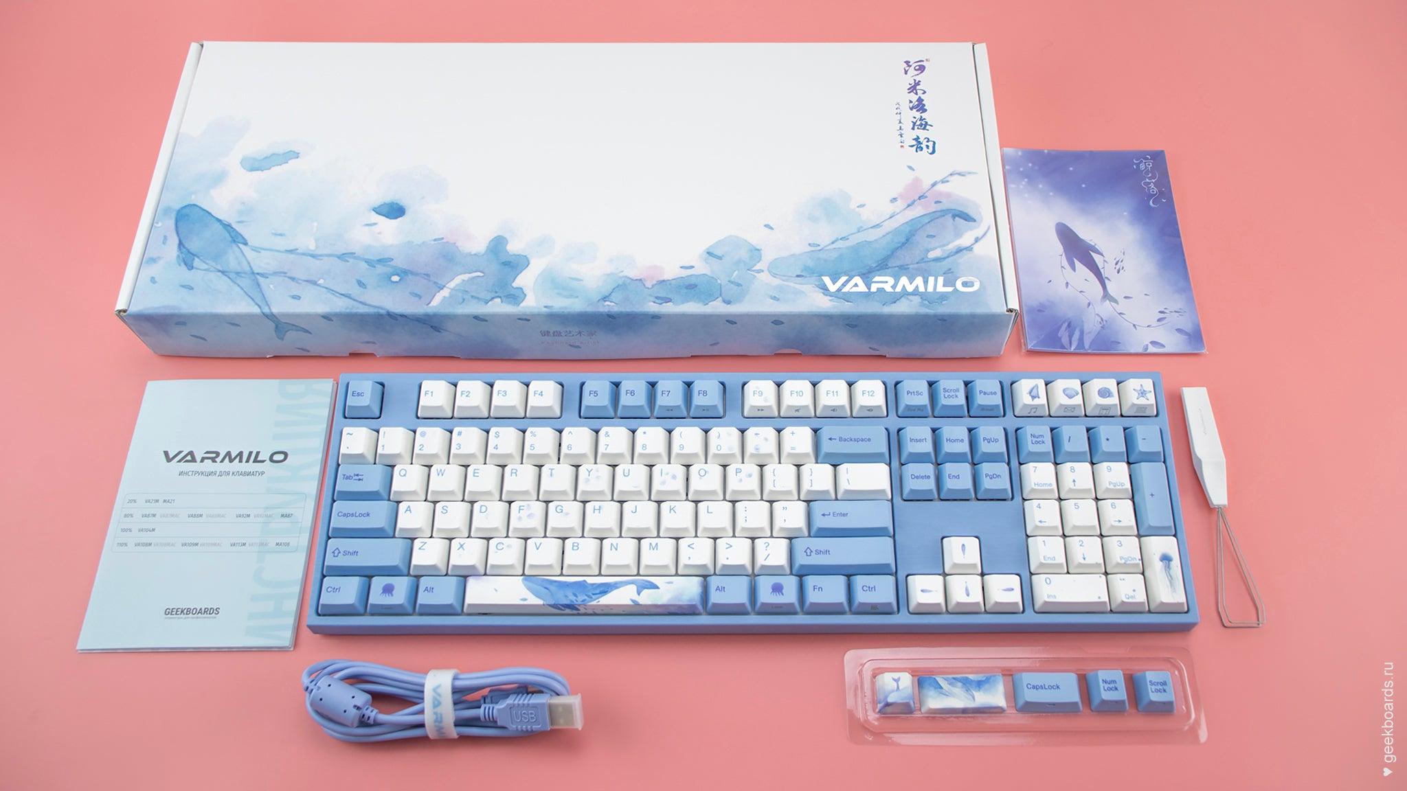 Varmilo Sea Melody 108 ANSI - Geekboards