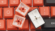 WINMIX OSA Orange and Black Keycap Set 153 keys