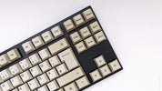 Keycap Set Geekboards Retro White ISO-DE