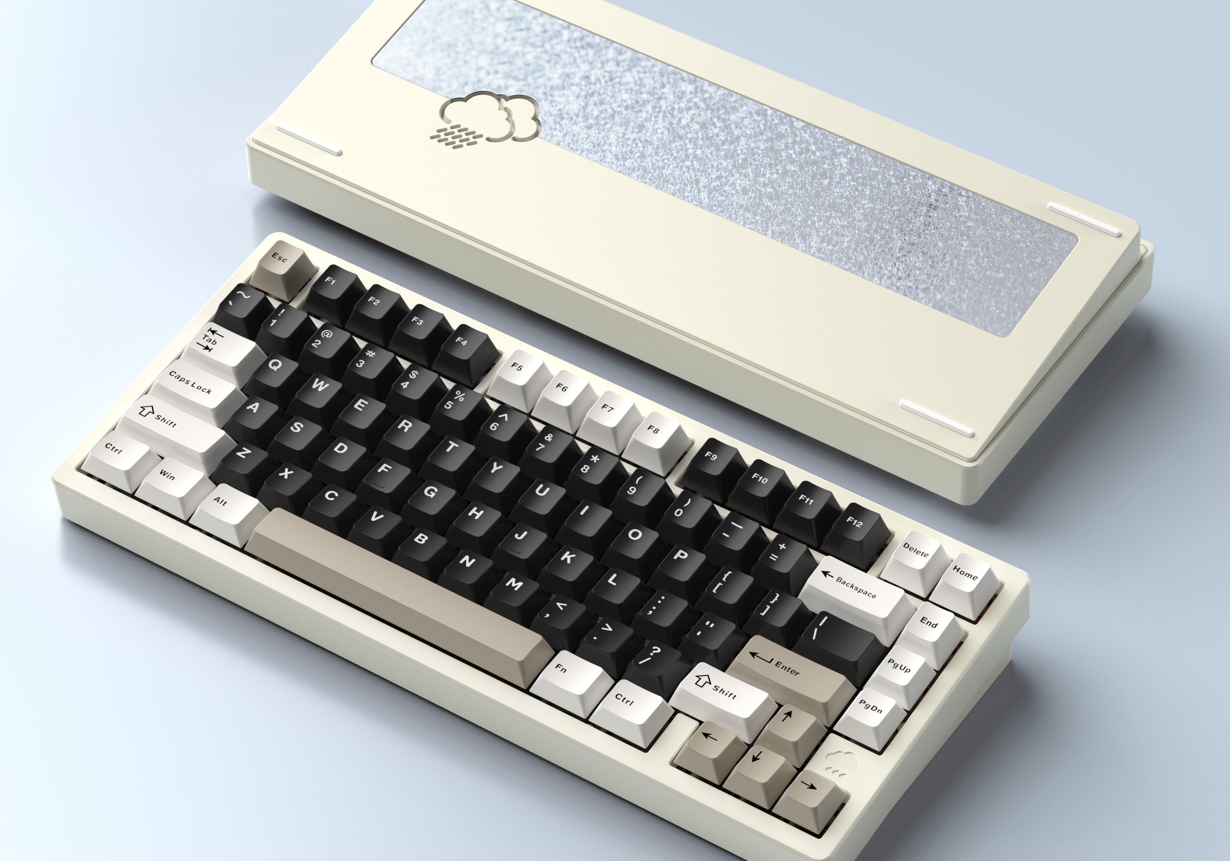 WOBKEY Rainy75 Pro Milky White ANSI