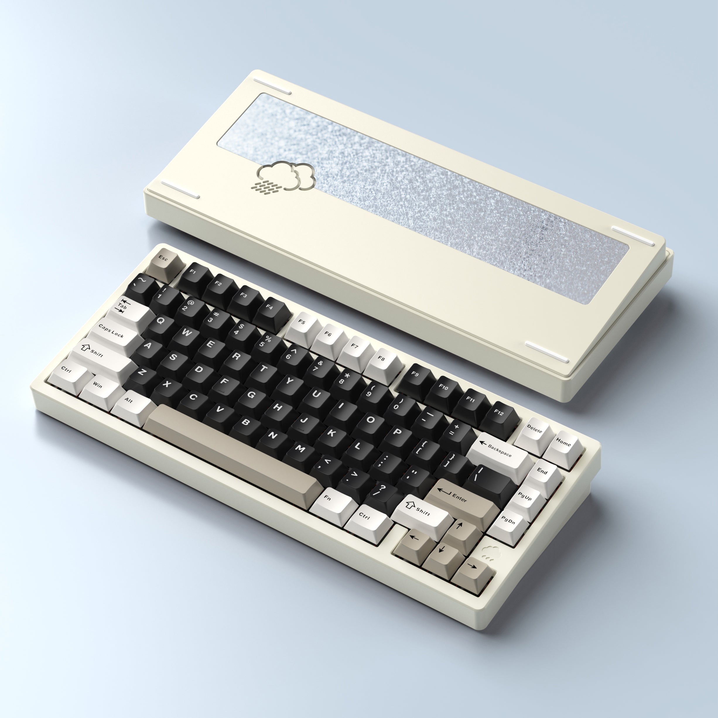 WOBKEY Rainy75 Pro Milky White ANSI