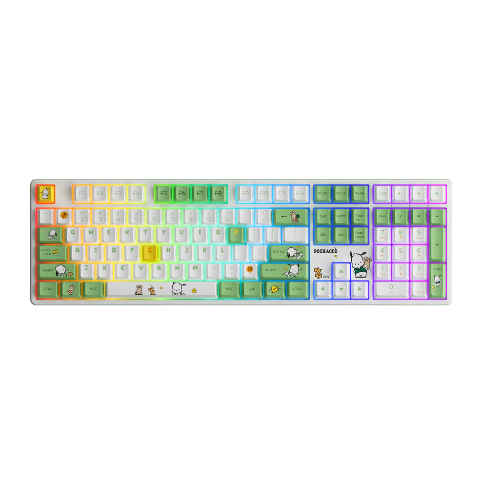 Akko Pochacco Green 5108B Plus ANSI