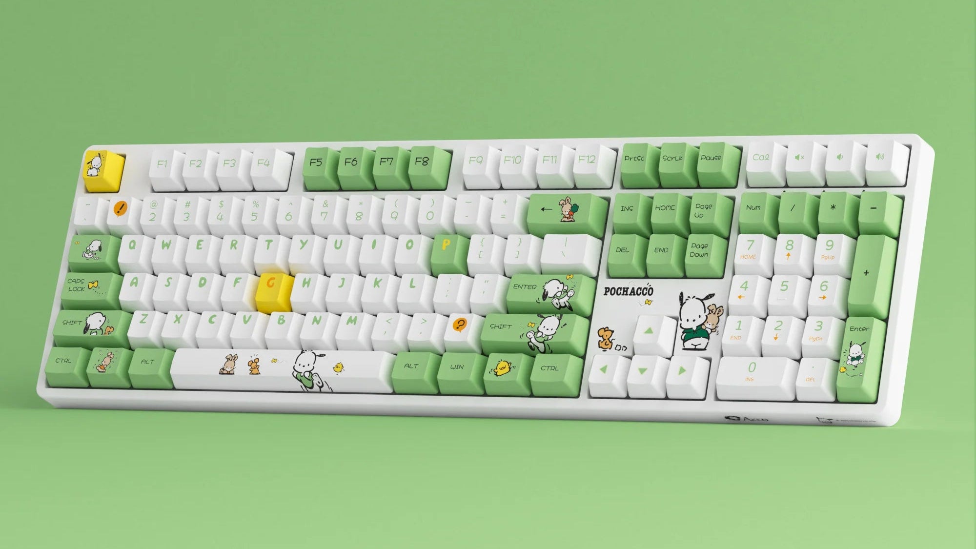Akko Pochacco Green 5108B Plus ANSI