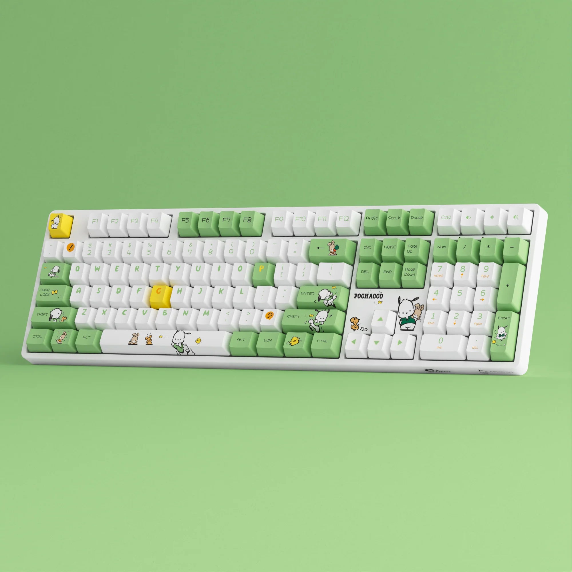 Akko Pochacco Green 5108B Plus ANSI