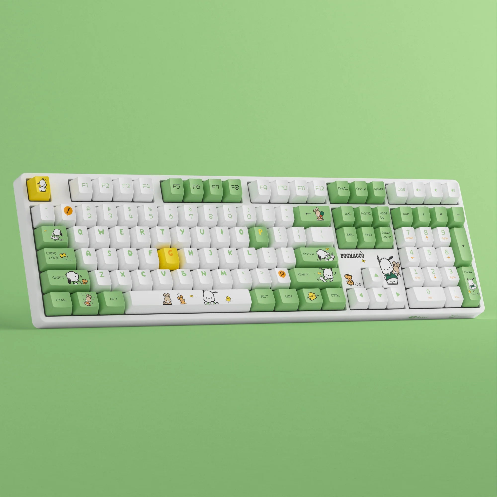Akko Pochacco Green 5108B Plus ANSI