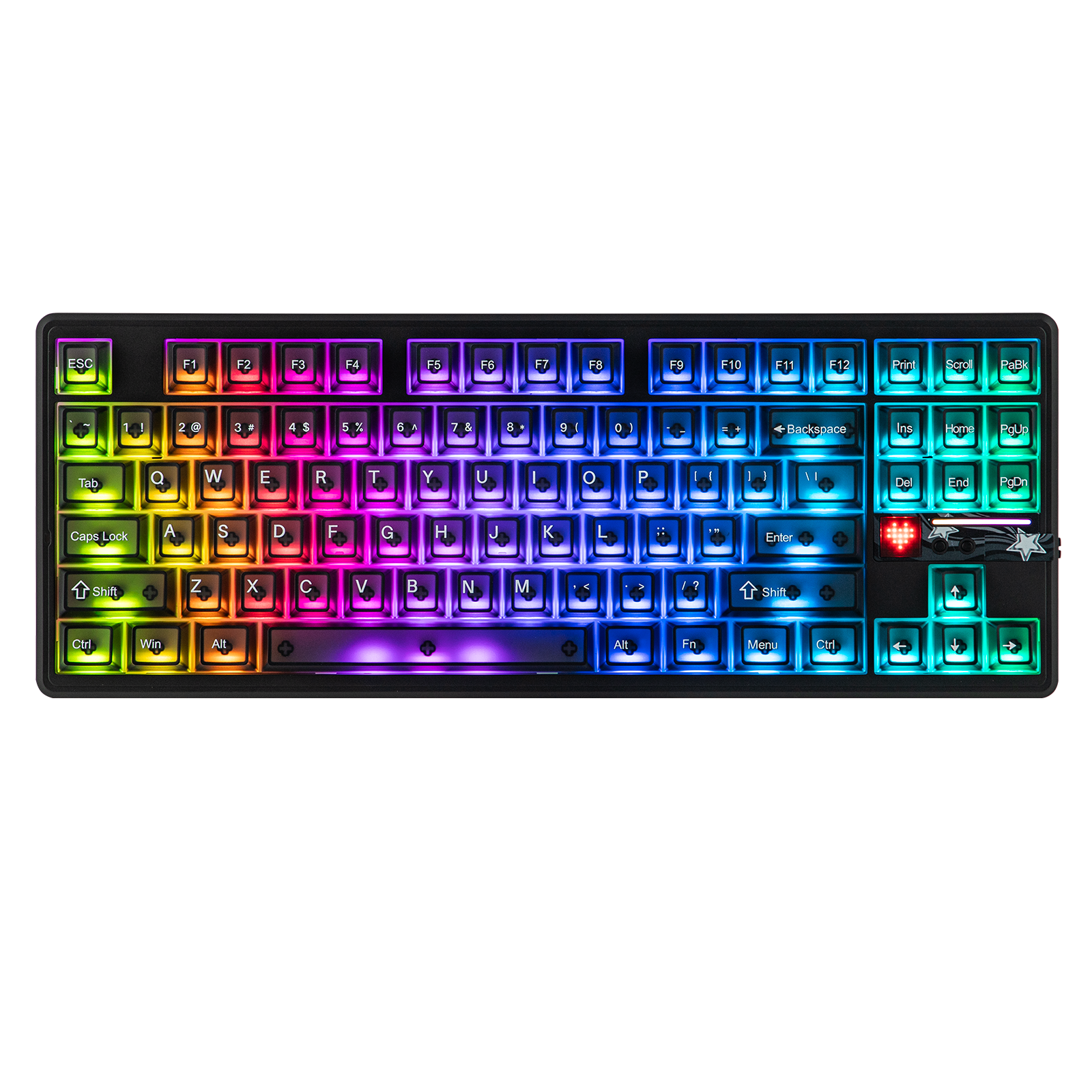Aula F87 Pro V2 Black ANSI