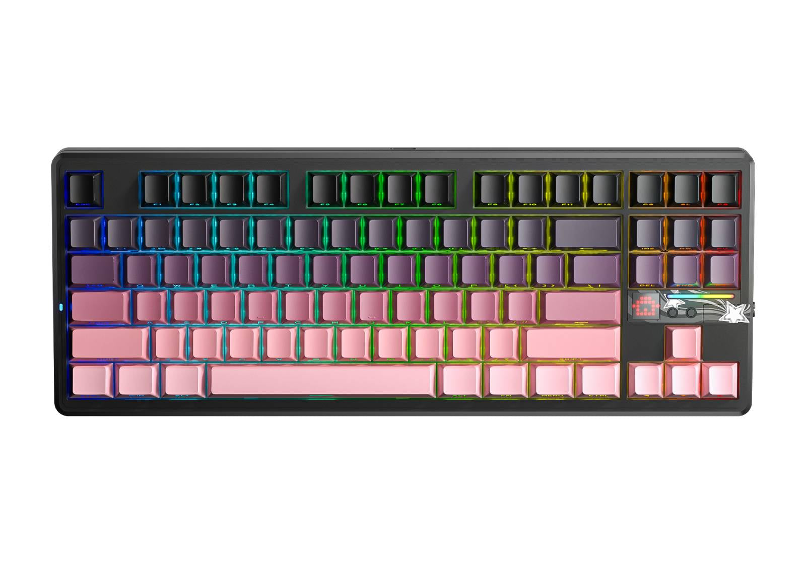 Aula F87 Pro V2 Black Pink ANSI