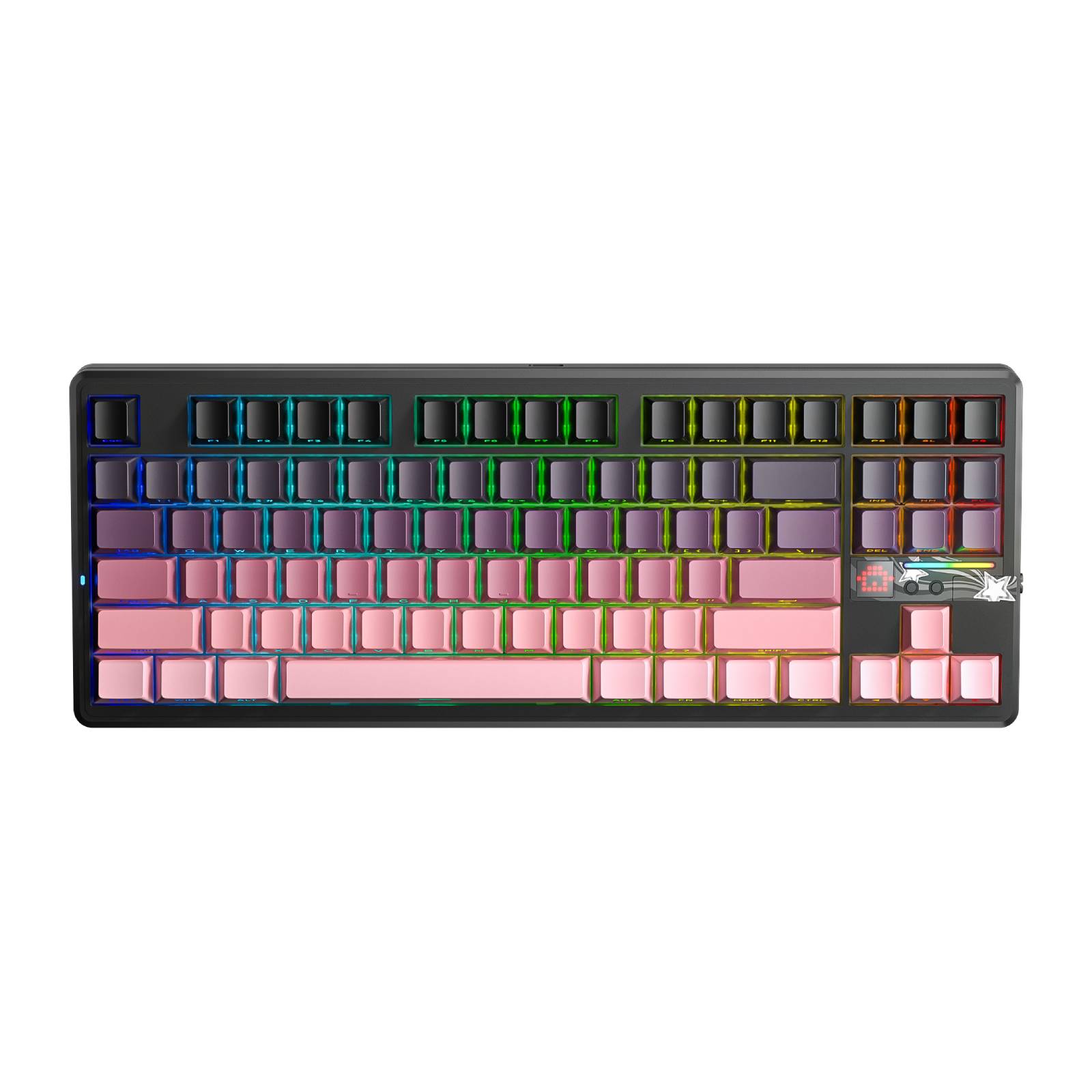 Aula F87 Pro V2 Black Pink ANSI