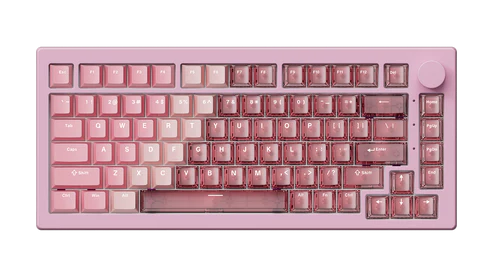 Akko 5075 V3-HE Gradient Hybrid Pink Transparent ANSI