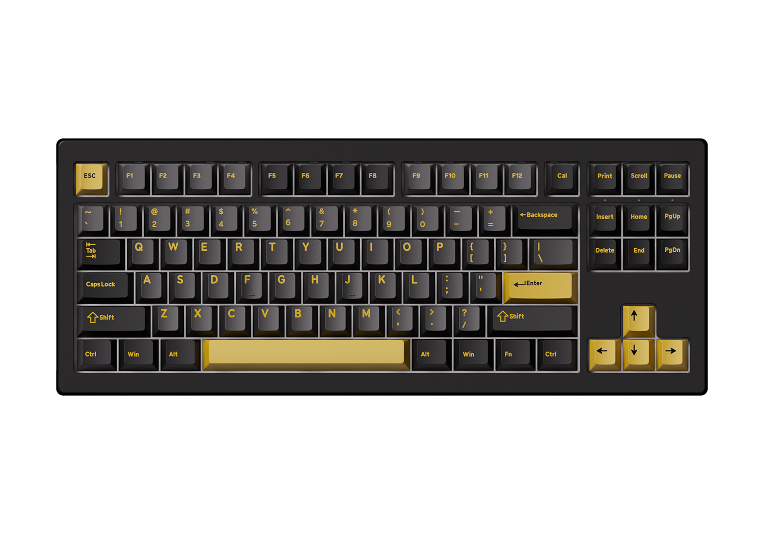 Akko 5087 V3 Black & Gold ANSI