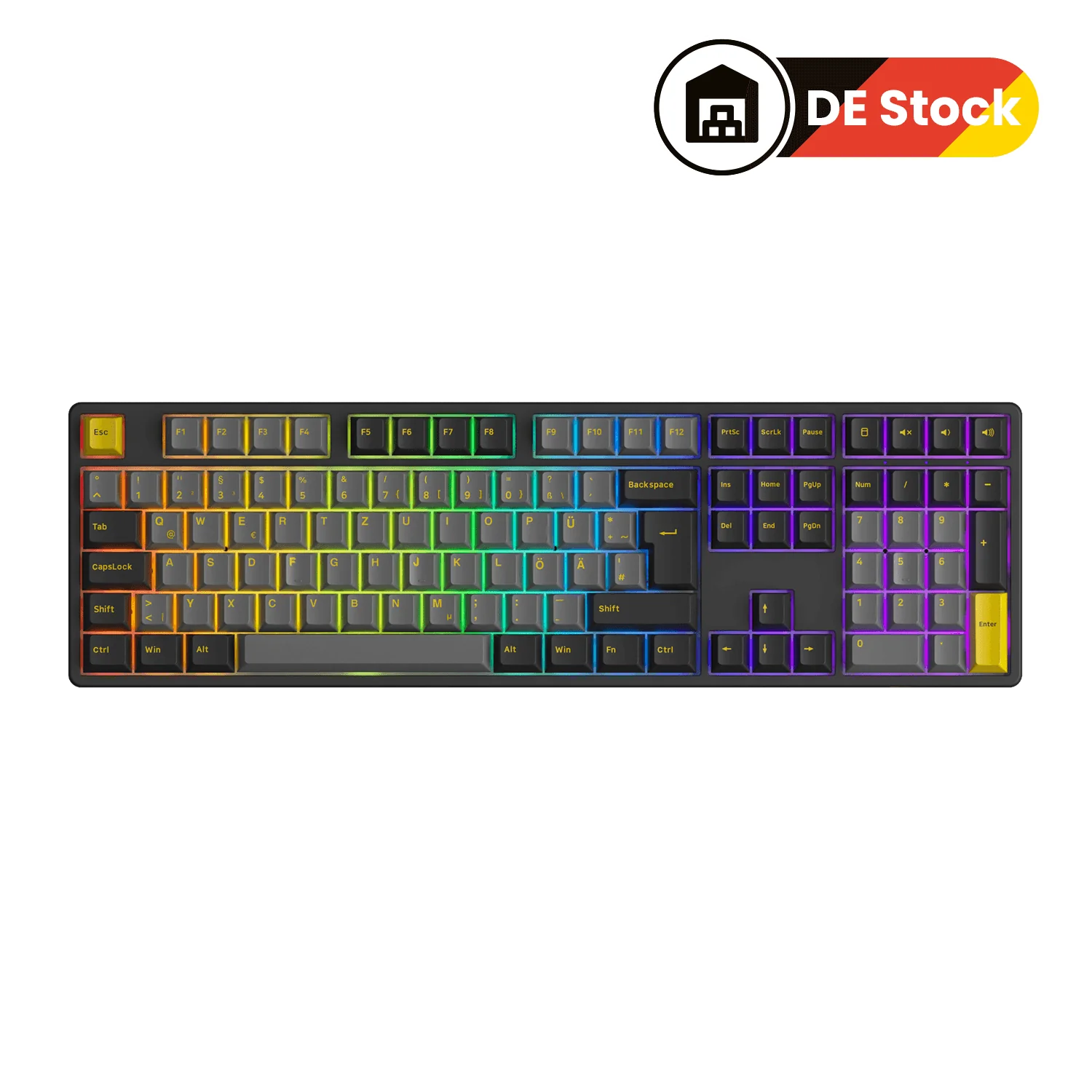 Akko 5108B Plus Black and Gold ISO-DE