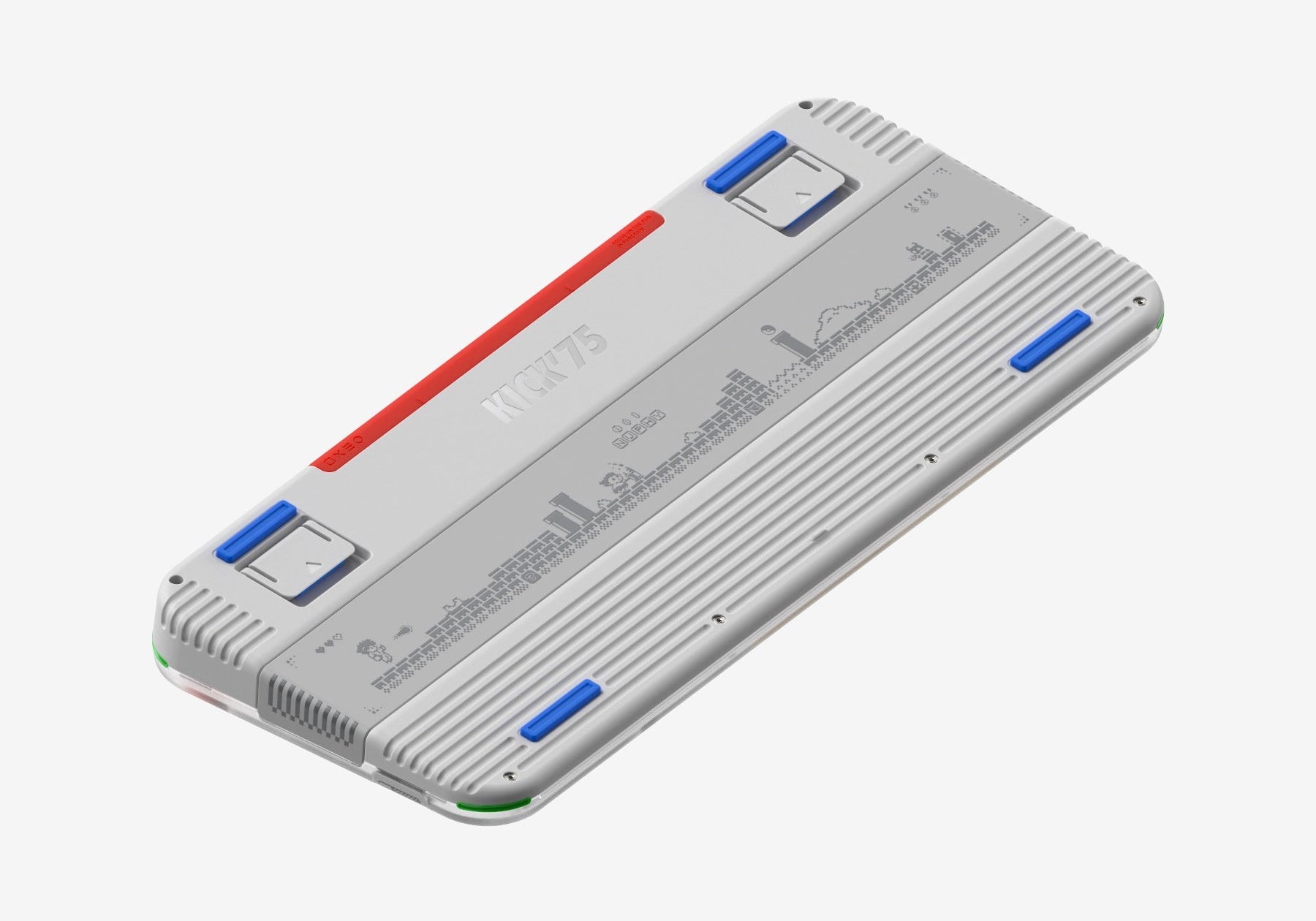 NuPhy Kick75 Low Profile ANSI - rear case angle