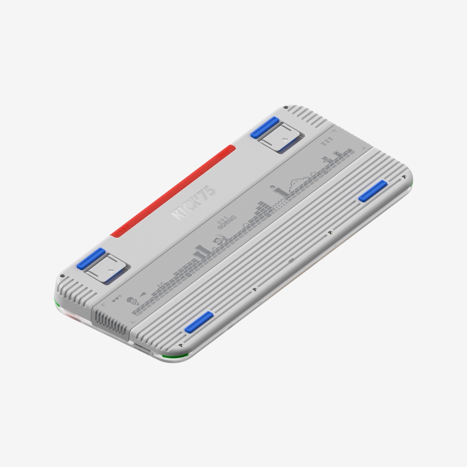 NuPhy Kick75 Low Profile ANSI - rear case angle