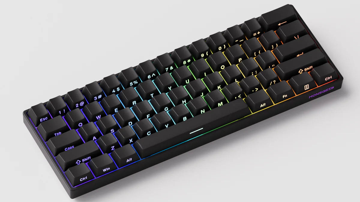 Monsgeek Fun60 Pro HE Wired Black ISO-UK