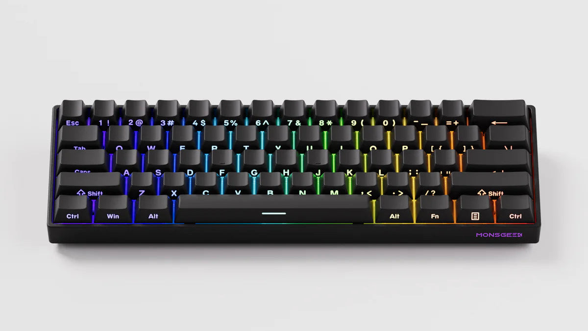 Monsgeek Fun60 Pro HE Wired Black ISO-UK