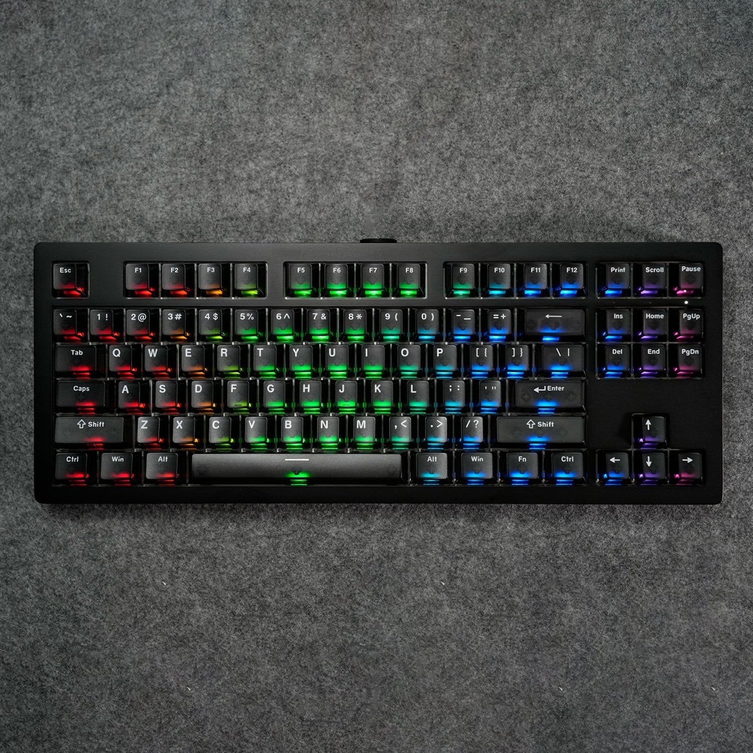 Akko MonsGeek M3 V5 HE Black Frosted Transparent ANSI - detail view