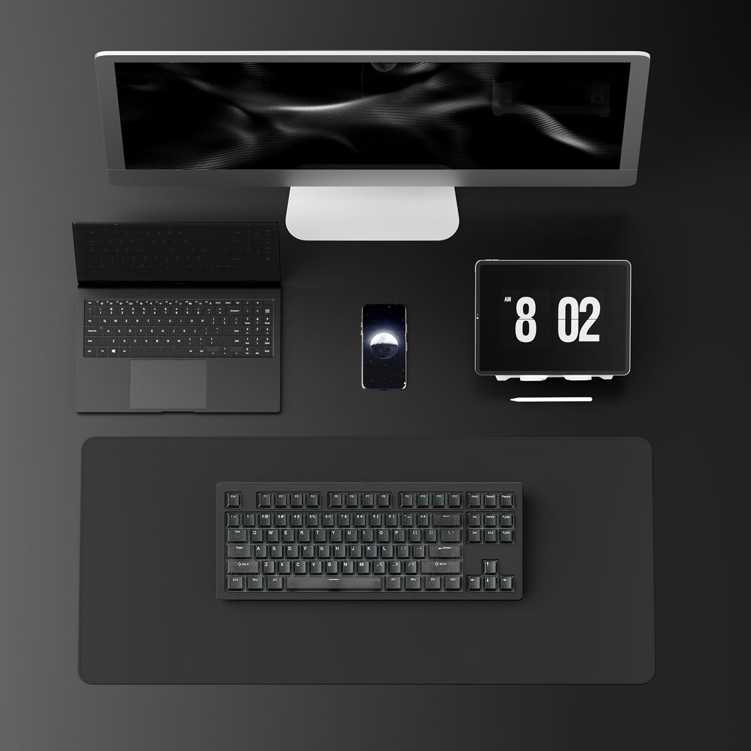 Akko MonsGeek M3 V5 HE Black Frosted Transparent ANSI - mode detail