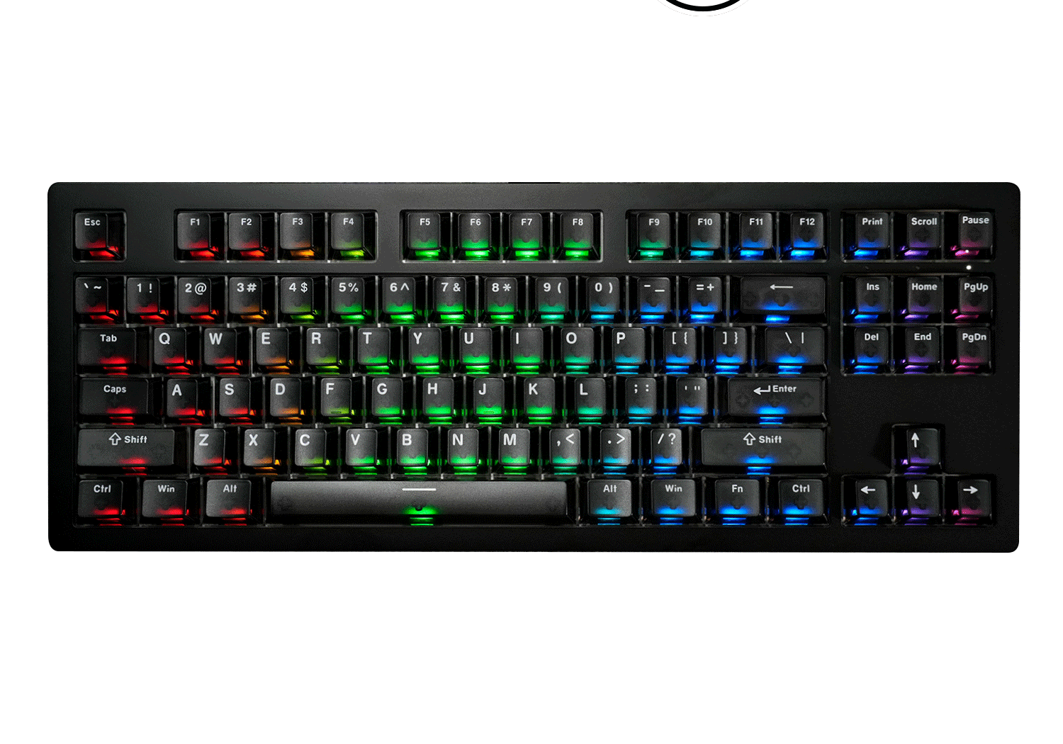 Akko MonsGeek M3 V5 HE Black Frosted Transparent ANSI