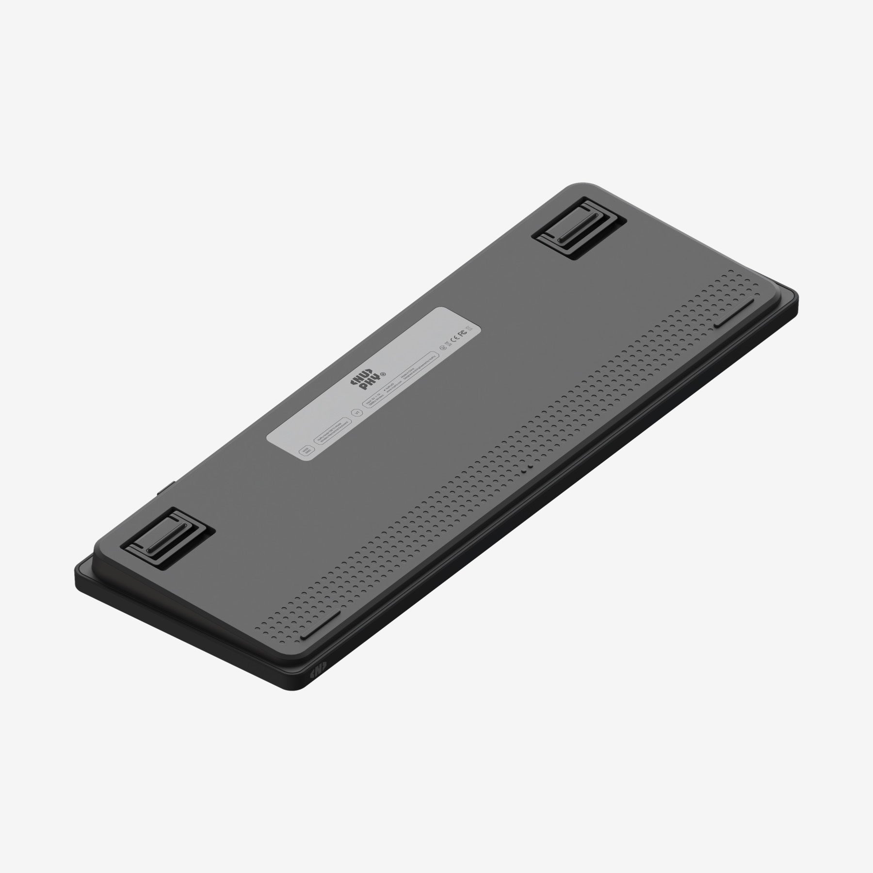 NuPhy Node100 Ink Gray ANSI Low Profile - bottom view
