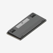 NuPhy Node75 Lunar White ANSI Low Profile - bottom view