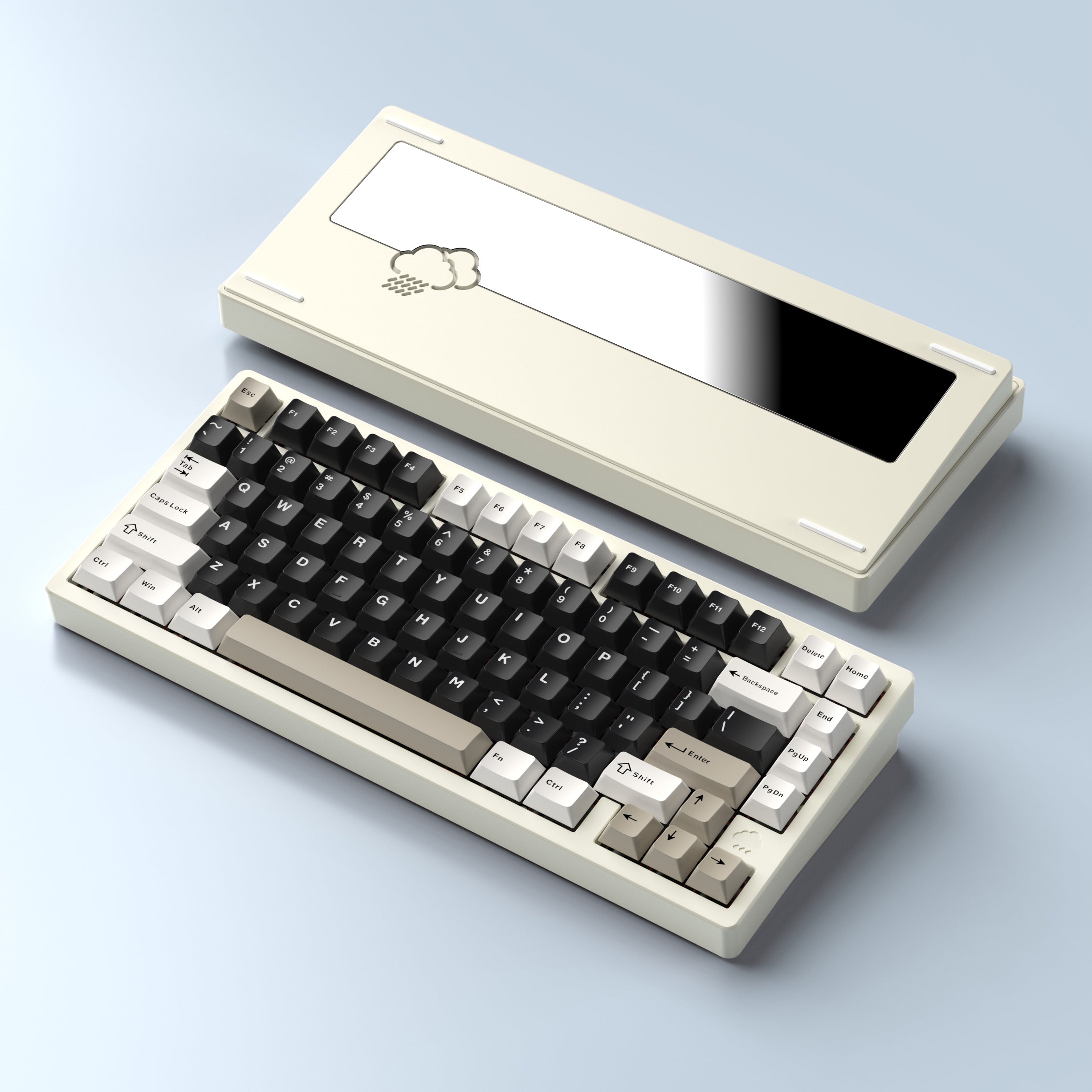 WOBKEY Rainy75 Pro Milky White ANSI | Geekboards
