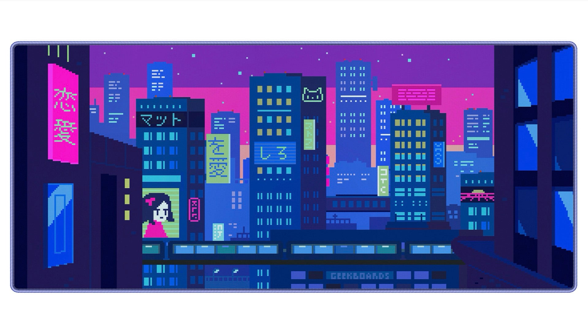 Mousepad Geekboards Tokyo 900x400 5mm