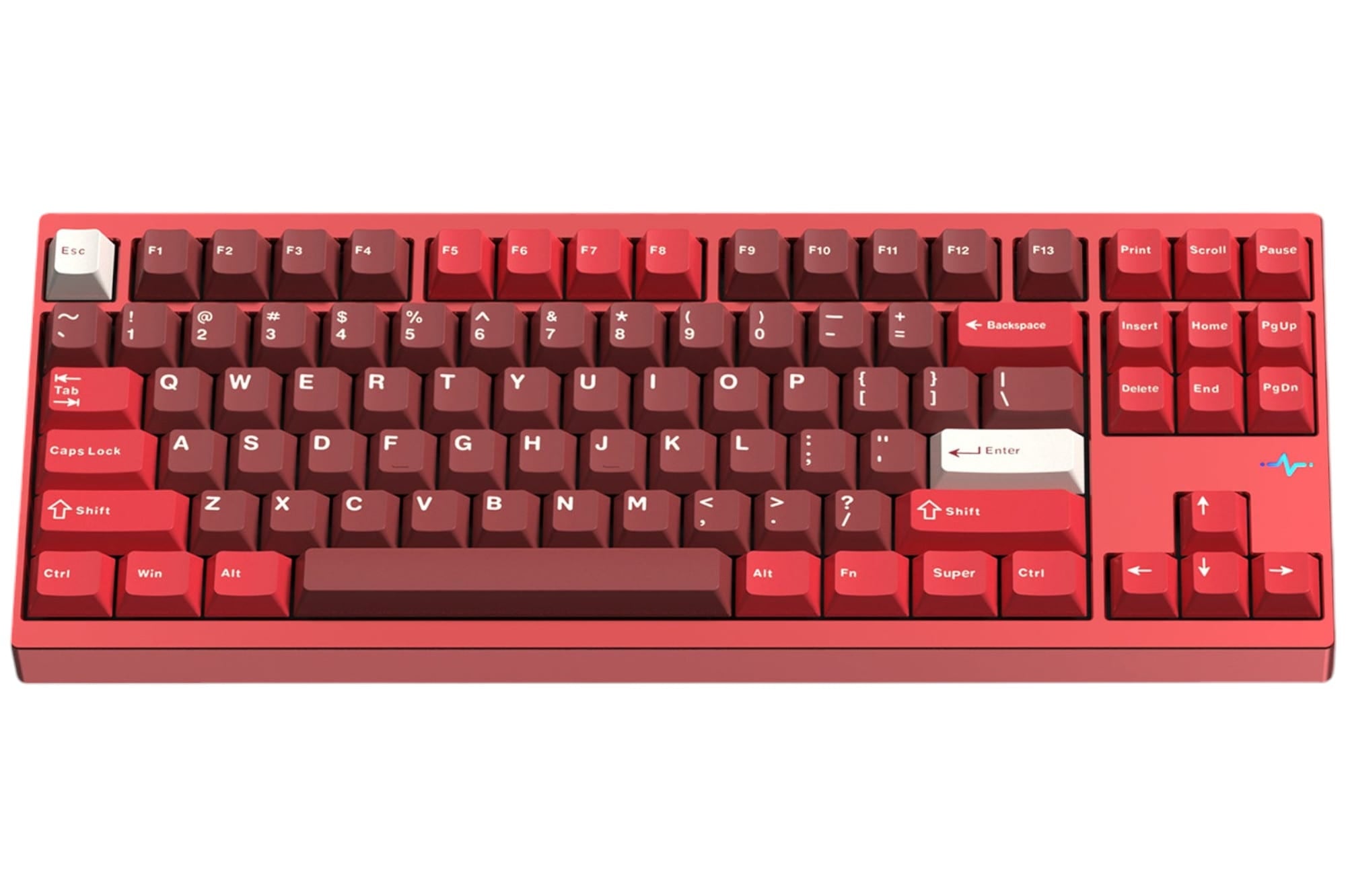 WOBKEY Crush80 Red ANSI - front detail