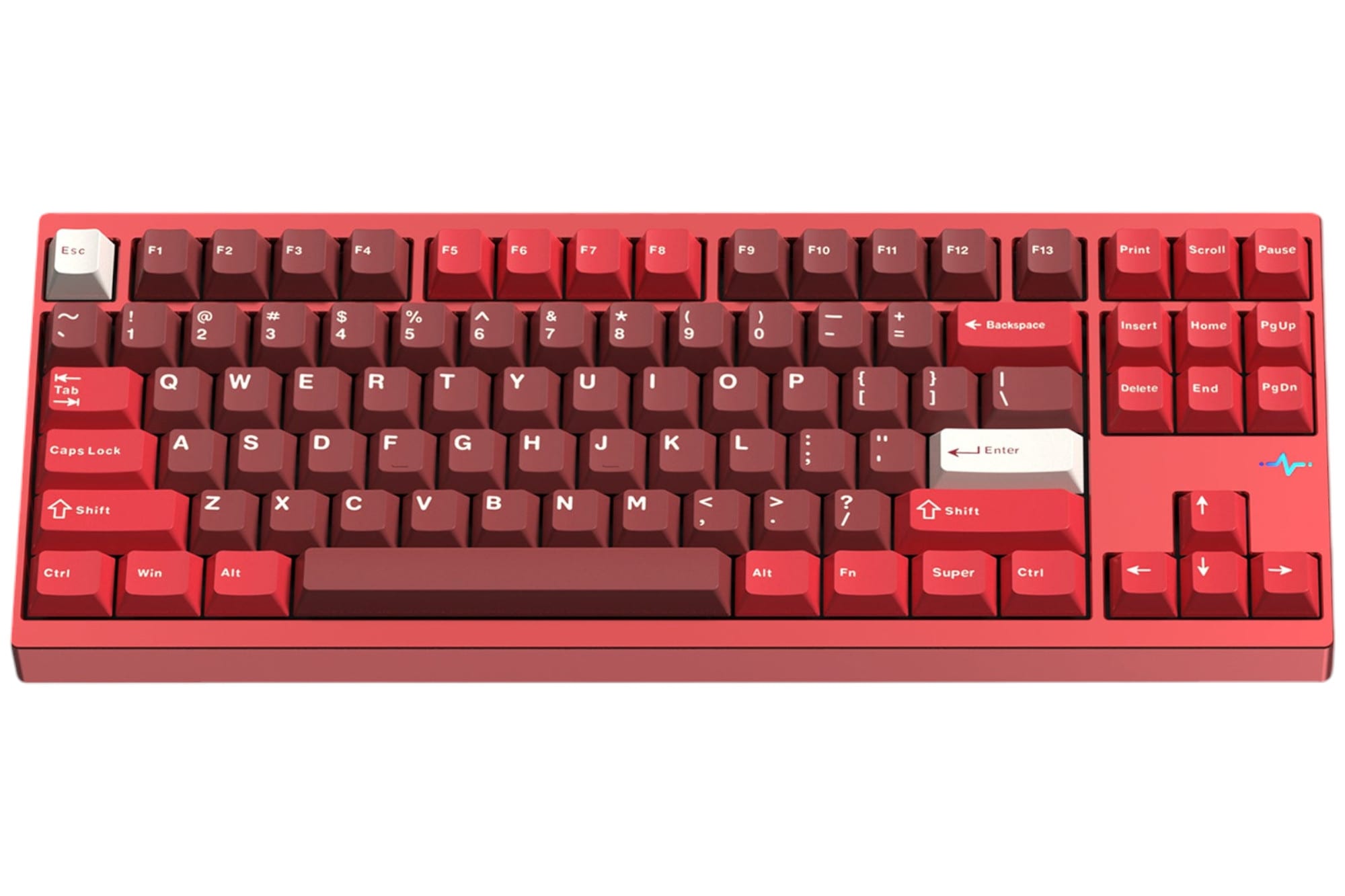 WOBKEY Crush80 Red ANSI - front detail