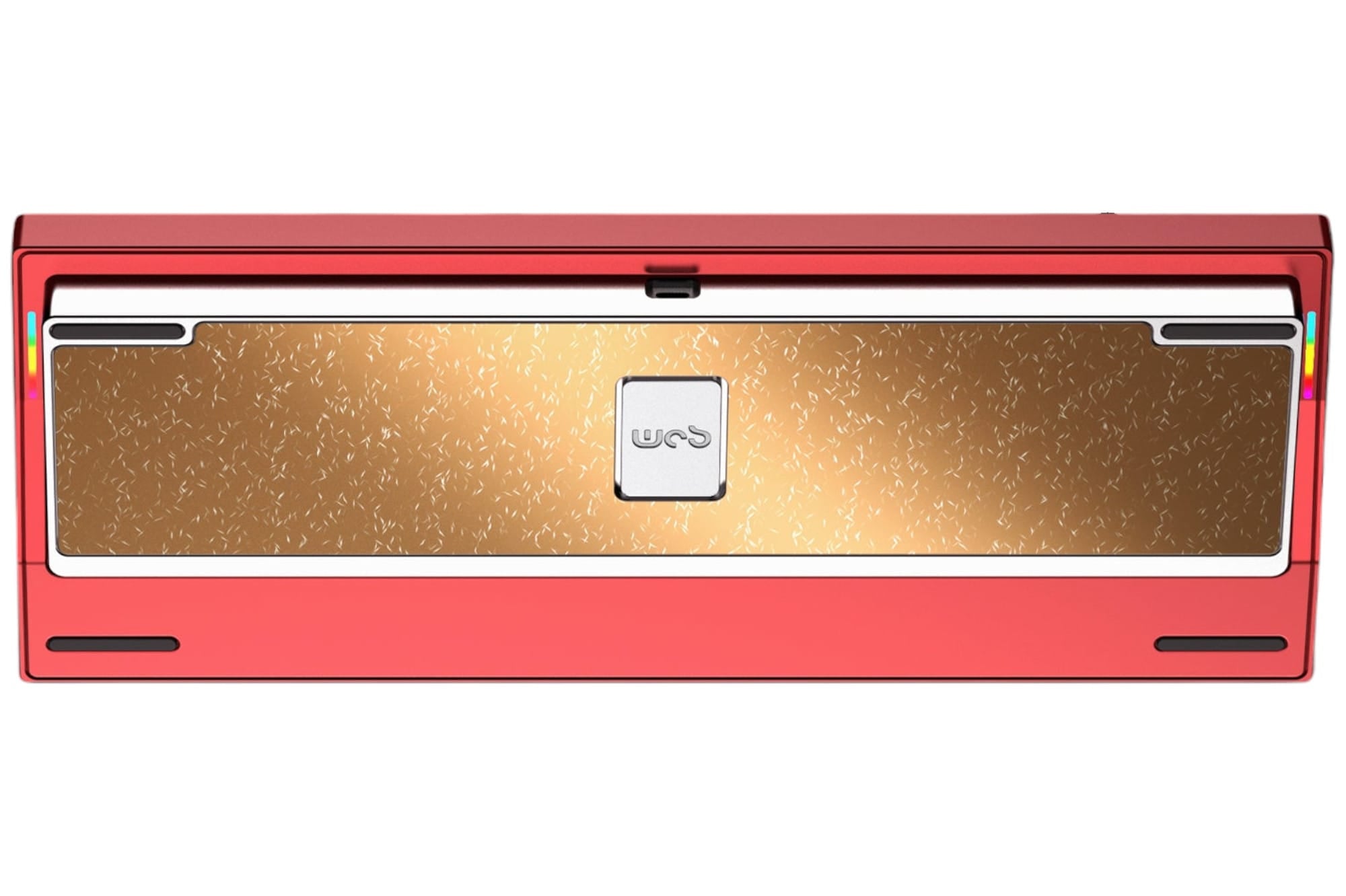 WOBKEY Crush80 Red ANSI - top detail