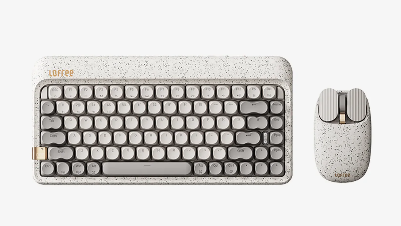 Lofree ZERO ARTZ & Mouse Combo