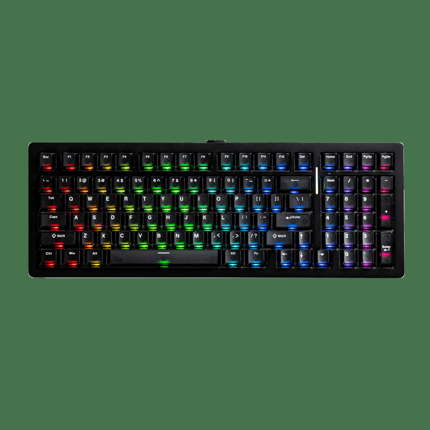 Akko MonsGeek M2 V5 HE Black Frosted Transparent ANSI