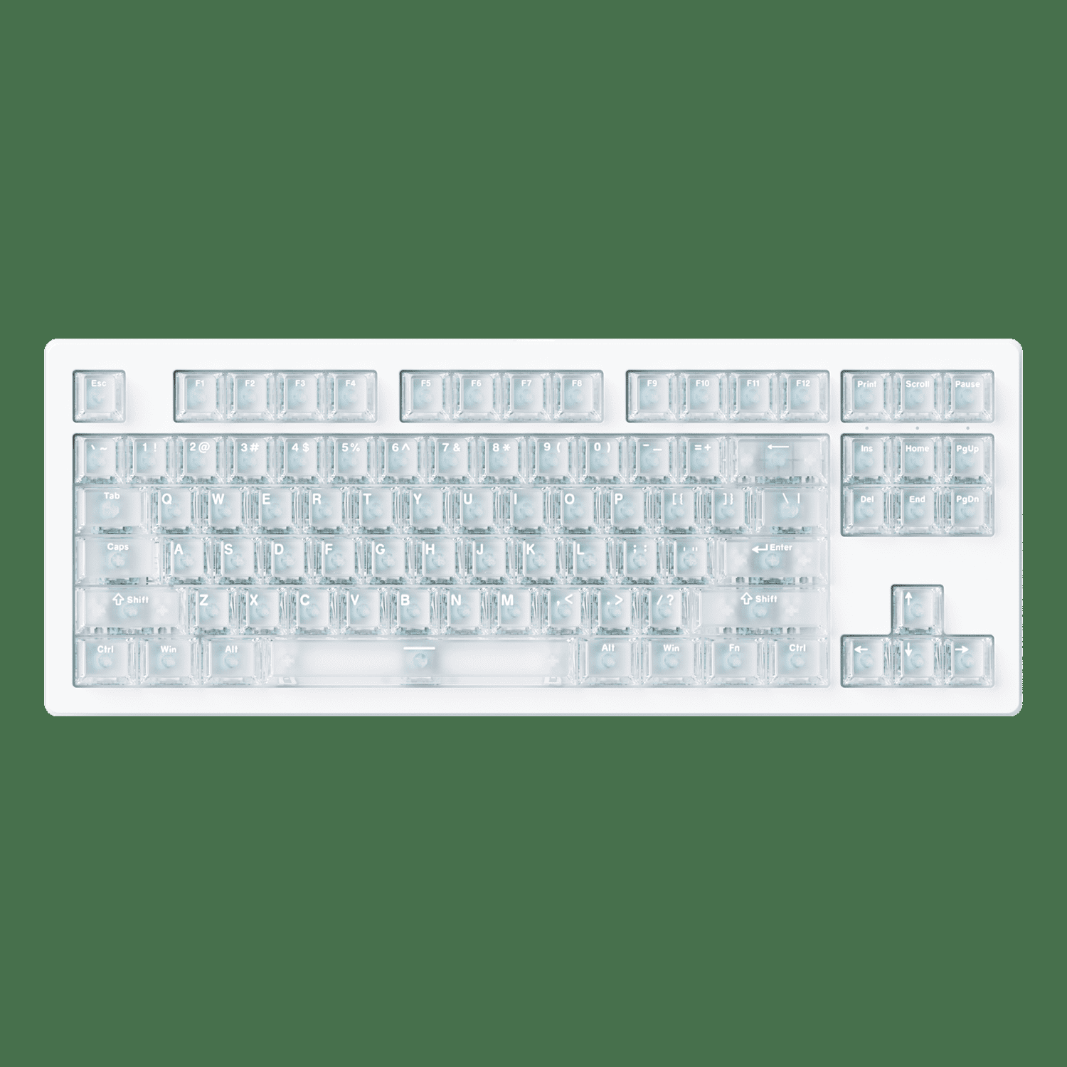 Akko MonsGeek M3 V5 HE White Frosted Transparent ANSI