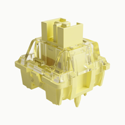 Akko V3 Creamy Yellow Pro Switch - close-up