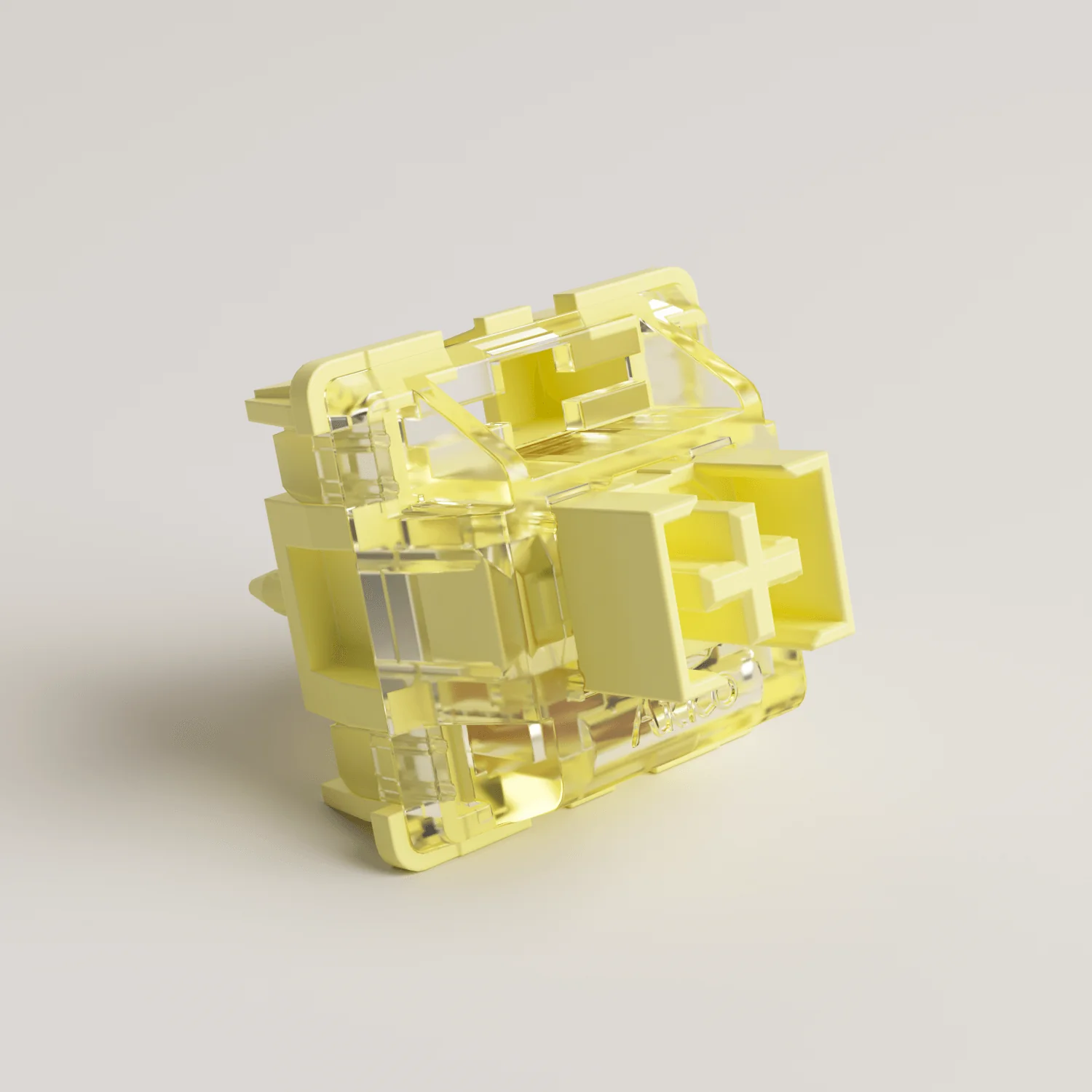 Akko V3 Creamy Yellow Pro Switch - side detail