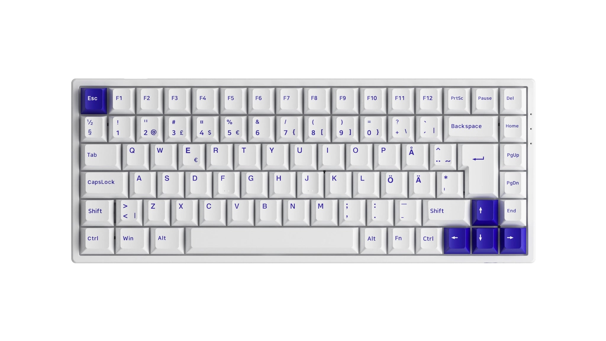 Akko 3084B Plus Blue on White ISO