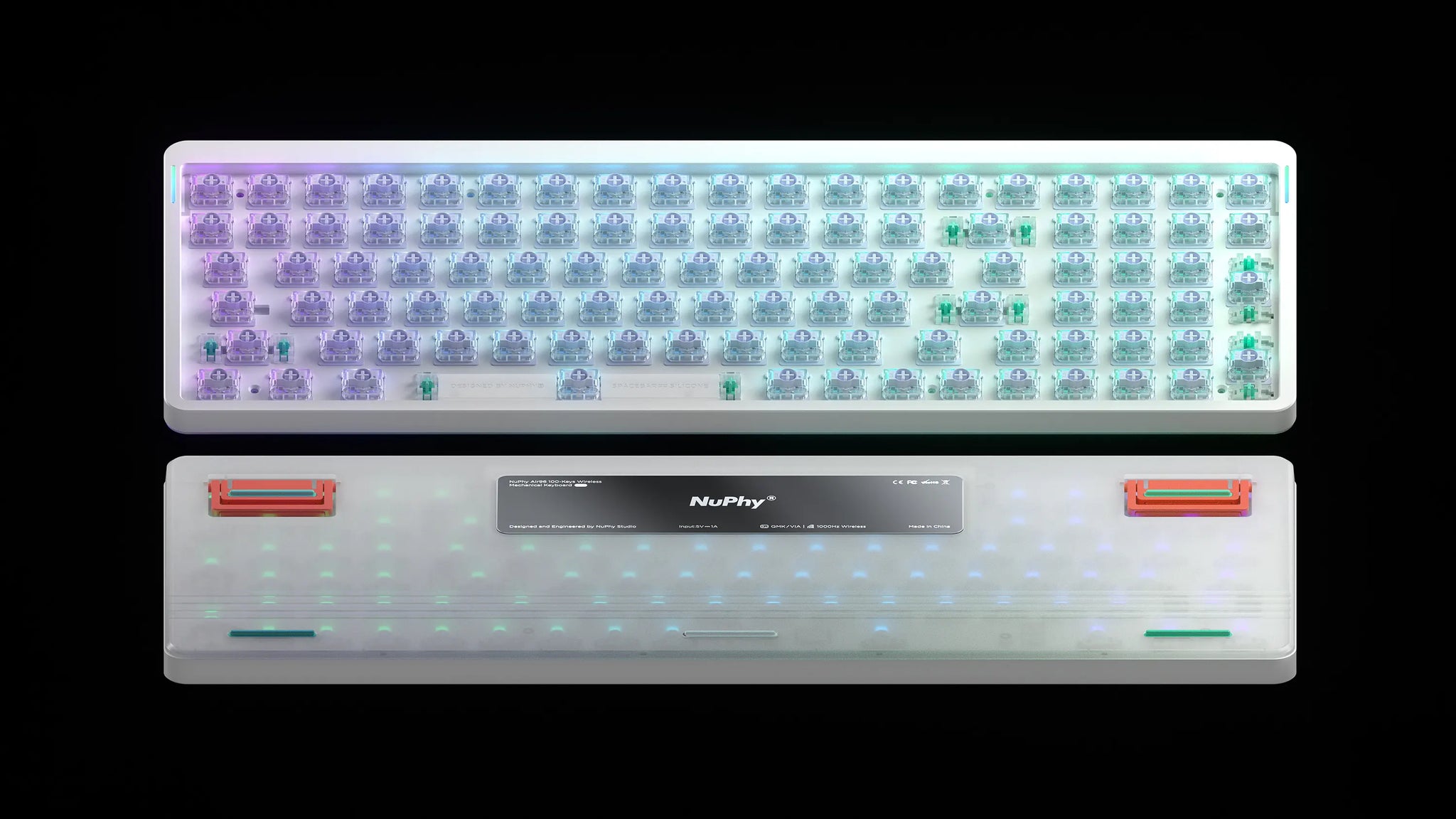 NuPhy Air96 V2 Ionic White ANSI – Geekboards NuPhy Air96 V2 Ionic White ANSI – Geekboards