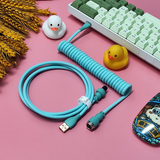 Geekboards Keyboard Cable Lime