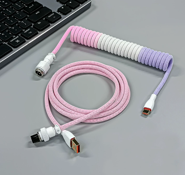 Geekboards Keyboard Cable Pink